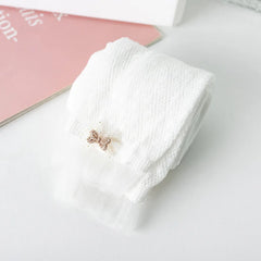 Girls Kids Pants Soft Cotton Mesh Hollow Lace Children Clothing Summer All-matches Baby Girls Leggings