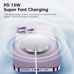 Toocki 15W Magnetic Wireless Charger For iPhone 14 QI Fast Wireless Charging Pad For iPhone 13 12 Ultra Thin 5.5mm Phone Charger