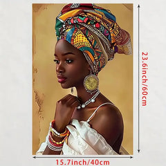 Modern Minimalist African Canvas Wall Art Home Decor