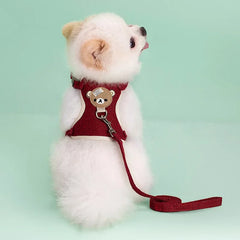 Pet Dog Harness Lead Leash Set Adjustable Puppy Kitten Vest Harness Small Medium Dog Cat Collar Chihuahua Pet Dog Accessories Pet Shop