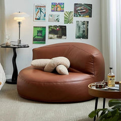 Lazy Sofas Living Room  Single Corner Sofa Modern Design Sofa for 1 Person Can Lie Down Beanbag Tatami Thickened Leather Home Living Room Furniture