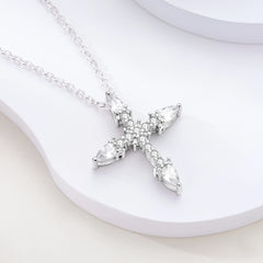 925 Sterling Silver Earrings Rings Necklaces Bracelets For Woman Cross Christianity Drop Earring Fit Charms DIY Fine Jewelry