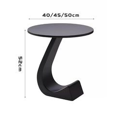 Modern Nordic Luxury Sofa Side Table for Living Room
