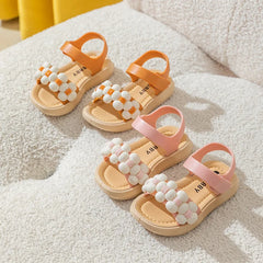 2024 New Children's Slippers Summer Girls and Boys Bathroom Home Anti slip Beach Shoes Soft Soled Baby Sandals