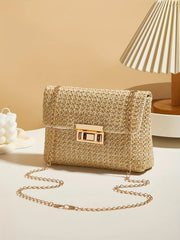 Woven Straw Handwoven Women's Shoulder Bag