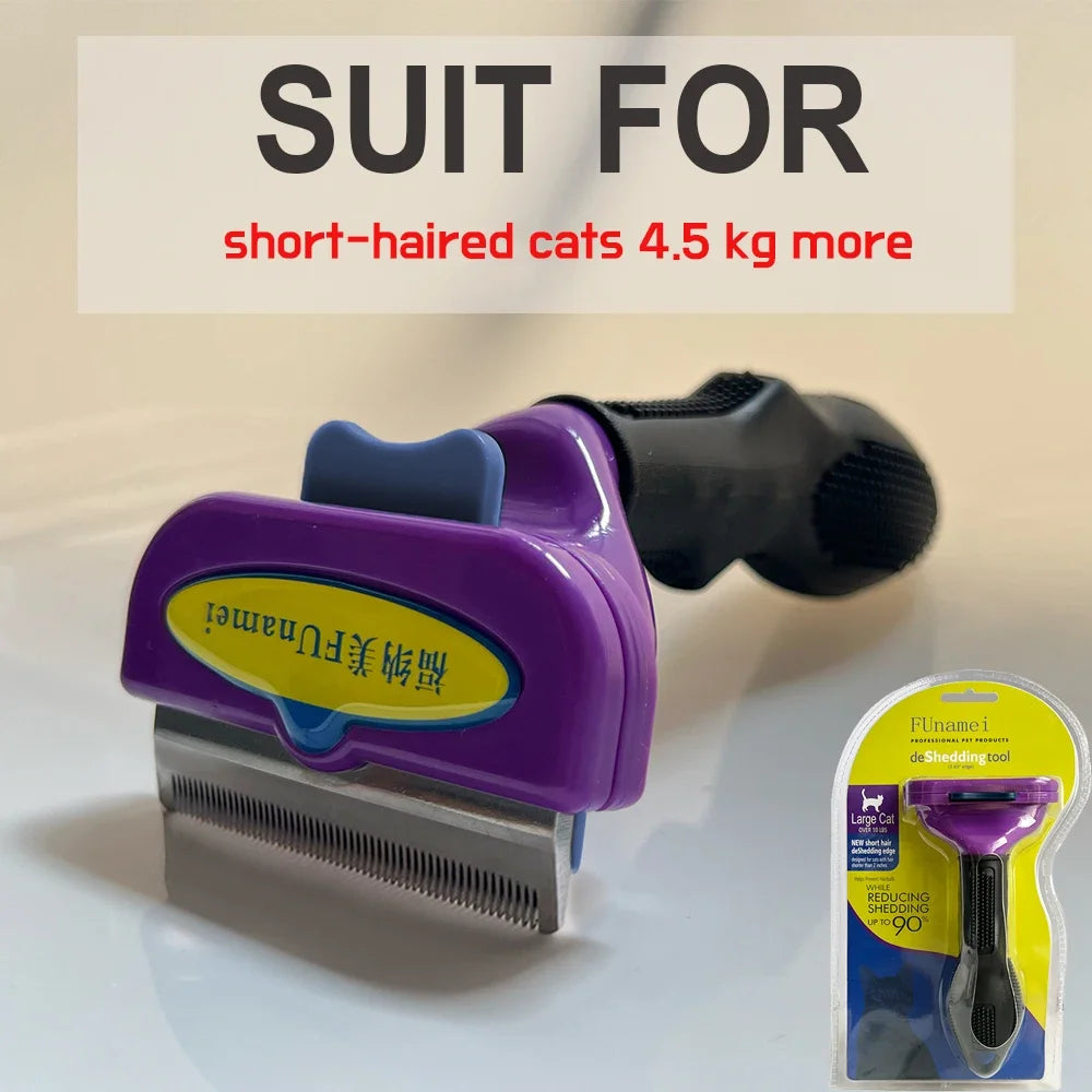 Pet Grooming Brush for Dogs & Cats – Hair Removal & Massage Comb Pet Shop