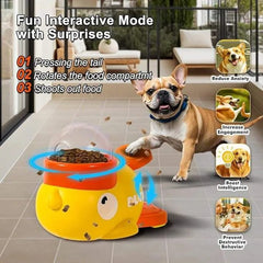 Dog, cat, pet feeder, little yellow duck, interactive puzzle dog feeding machine, puppy, missing food toy, anti-slip bottom Pet Shop