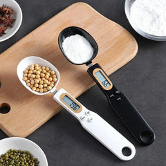 Mini Digital Spoon Scale 0.1–500g – LCD Kitchen Measure Tool