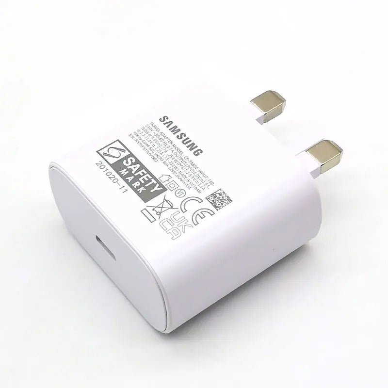 25W UK Plug Super Fast Charger for Samsung Galaxy