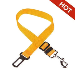 Adjustable Pet Cat Dog Car Seat  Belt Pet Seat Vehicle Dog Harness Lead Clip Safety Lever Traction Dog Collars Dog Accessoires Pet Shop