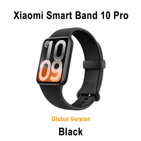 Global Version Xiaomi Band 10 Pro Mi Band 1.74" AMOLED Dual-device Up To 21 Days 150+ Sports Modes 5ATM Bluetooth 5.4