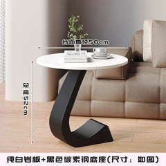 Modern Nordic Luxury Sofa Side Table for Living Room