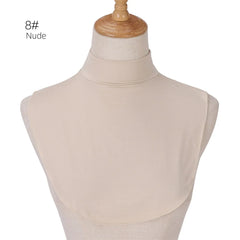 New Soft muslim women's neck cover modal jersey Full cover high neck turtle neck cover islamic clothing ladies clothes accessory