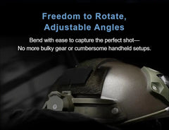 RunCam Helmet Camera 4K Face Mask Recorder Airsoft Recording Long Battery Life 1920*1080 60fps Built-in Wifi