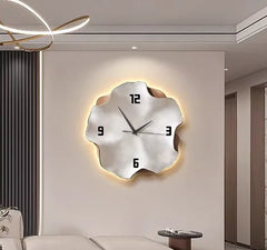[3D imitation]European Premium Wall Clocks Quiet Office Elegant Aesthetic Christmas Wall Clock Living Room Luxury Horloge Murale Home Decor