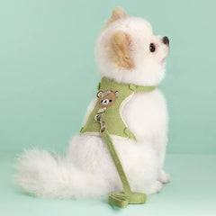 Pet Dog Harness Lead Leash Set Adjustable Puppy Kitten Vest Harness Small Medium Dog Cat Collar Chihuahua Pet Dog Accessories Pet Shop