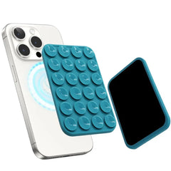 Silicone Suction Cup Mobile Phone Holder for Magsafe Magnetic Phone Holder Wall Mount Stand For iPhone 12/13/14/15/16/17 Bracket