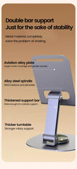 Olaf Rotating Table Cell Phone Holder Support Desktop Stand For iPad Samsung iPhone 15 14 13 Mobile Mount
