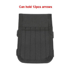 Archery Crossbow Arrow Bag Protector Single/Double Layer 6/12 Holes Hand-held Short Arrows Quiver for Outdoor Hunting Shooting