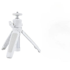 MT-08 Mini Extendable Desktop Tripod Handheld Photography Bracket Stand w/ Flexible Ballhead 1/4 Inch Screw Mount for Selfie