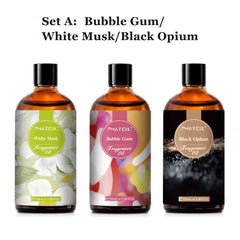 PHATOIL 100ml Fragrance Oil Coconut & Vanilla Bubble Gum Sea Breeze White Musk Aroma Fragrance Oils For Candles Soap Making