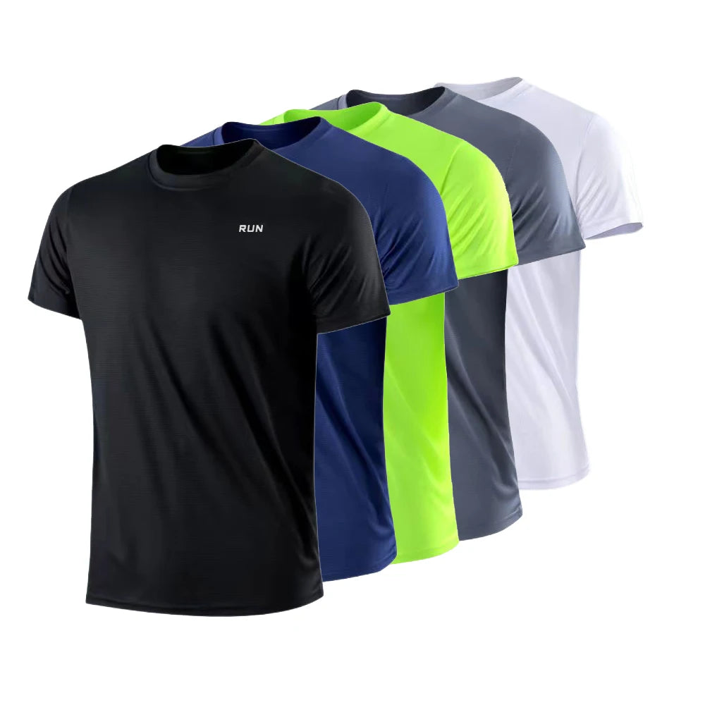 Men’s Quick Dry Gym Running T-Shirt Lightweight