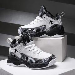 2024 New Boys Brand Basketball Shoes for Kids Sneakers Thick Sole Non-slip Children Sports Shoes Child Boy Basket Trainer Shoes