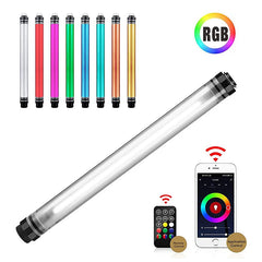 LUXCEO Q508A 10W RGB CCT Video Light 2600mAh Rechargeable LED Stick Photo Lamp 36 Colors Studio Lighting for Youtube Photography