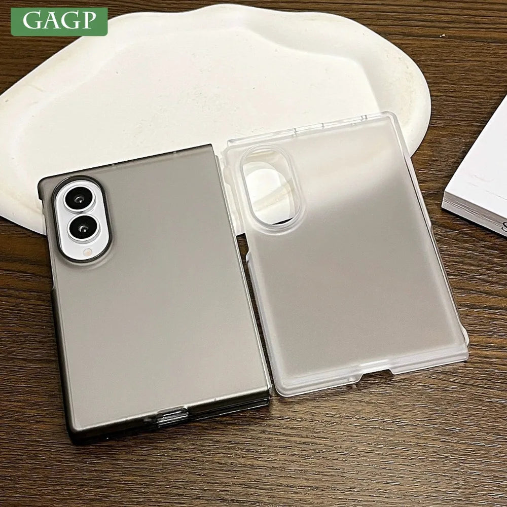 Z Fold8 Case Ultra Thin Slim Matte PC Cases for Samsung Galaxy Z Fold 8 Ultra 7 6 5 Transparent Clear Frosted Back Armor Cover