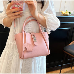 Fashion Leather Tote Bag – Versatile Casual Commuter Bag