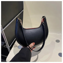 Luxury Moon-Shaped Shoulder Bag for Women – Elegant Handbag