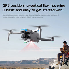 S-X1 MAX GPS Drone with 3-Axis Gimbal 5000m FPV 8K/4K HD Camera with LCD RC Screen 3 Batteries Professional RC Quadcopter Gifts