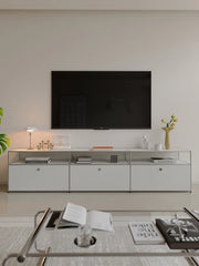 Tv Stand Storage Cabinets Corner Cabinet Metal Storage Display Cabinet Living Room Module Modular DIY Living Room Furniture
