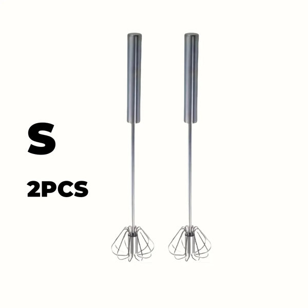 Stainless Steel Egg Beater Durable Semi-Automatic Mixer for Effortless Egg Cream Mixing Stirring and Beating for Kitchen Baking Cooking Essentials, Kitchen Tools