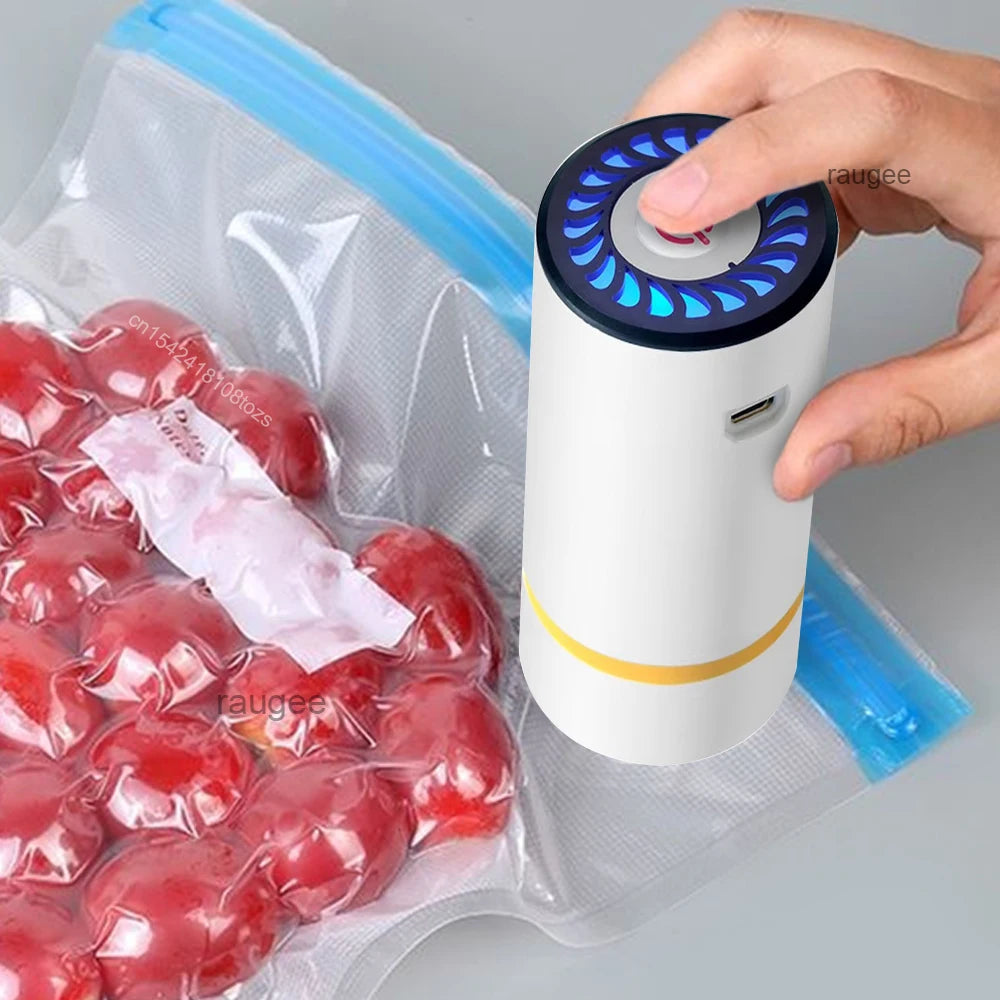 Mini Electric Vacuum Sealer Pump | Portable Food Saver Tool