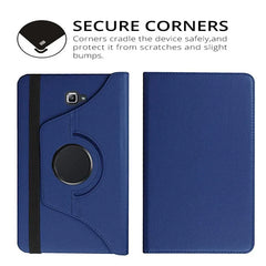 For Samsung Galaxy Tab A 10.1 2016 SM-T580 T585 360 Degree Rotating Stand Holder Tablet Cover Protective Shell Funda Coque