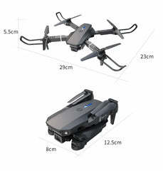 E88 ProIntelligent Folding Drone Supports single/Dual Camera Switching 4KPicture Quality+Wide-angle Shooting WiFiDirect Real-Tim