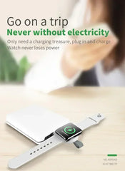 Magnetic Watch Wireless Charger Dock Base For iWatch Series 10 9 8 7 6 5 4 SE/3/2 Utlra Portable Travel Wireless Charging Stand