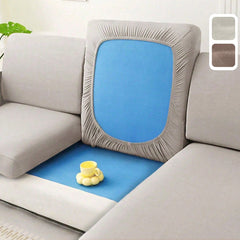 1pc  Solid Milk Silk Elastic sofa cushion cover  , Four Seasons Universal sofa cushion cover