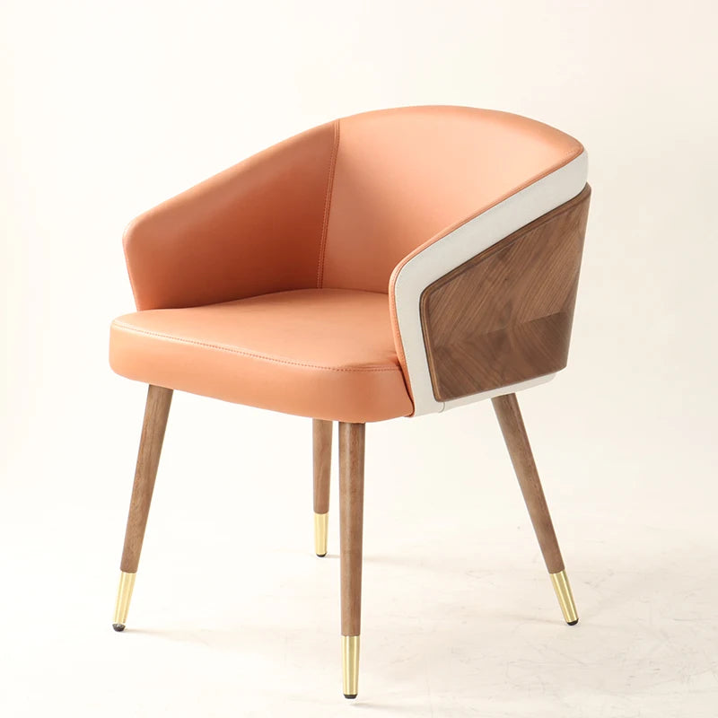 Dining Chairs Armchair Room Quality Modern Minimalist Dining Chair Seat Luxury Wooden Lounge Chairs Стулья Для Кухни Cadeiras Kitchen & Dining Furniture