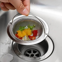 1Pc Stainless Steel Kitchen Sink Filter, Garbage Food Residue/Hair Catcher, Keep Your Bathtub Kitchen Tools, Kitchen Cleaning