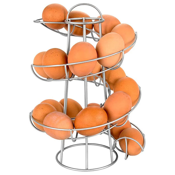 Steel Spiral Egg Dispenser Rack – additional product image