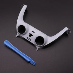 For PS5 V1 V2 V3 Gamepad Handle Shell Cover Camouflage/Clear Matte Controller Joystick Handle Decoration Strip With Pry Bar