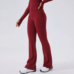 Cloud Hide SEXY Sports Leggings Plus Size Long Yoga Pants XL Women Gym Fitness Running Flared Trousers High Waist Workout Tights