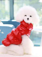 Dog Jacket For Autumn/Winter, Pet Coat, 3-Layer Thick Warm Outerwear, Suitable For Small To Medium Dogs Like Poodle, Teddy, York Pet Shop Pet Clothing