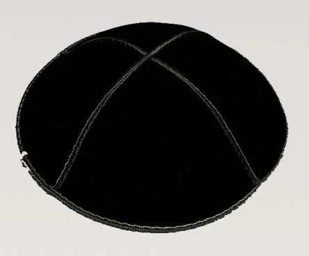JEWISH KIPPAH LEATHER SUEDE YARMULKE KIPPAH KIPPOT SKULL CAP