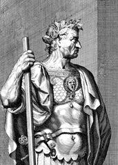 Roman Emperor Poster Historical Wood Engraving Prints Augustus Caligula Caesar Canvas Painting Wall Art Pictures Home Room Decor