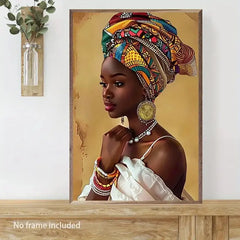 Modern Minimalist African Canvas Wall Art Home Decor