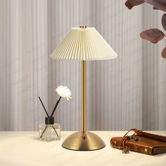 LED Table Lamp Touch Sensor Rechargeable Desktop Night Light Wireless Reading Lamp For Restaurant Hotel Bar Bedroom Decor Light