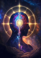 Universe Mysteries Meditation Chakras Indian Buddha Classic Religion Art Canvas Painting Abstract Figure Poster Print Home Decor